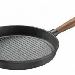 Skeppshult Grillpfanne Mit Walnussgriff, 25 Cm