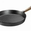 Skeppshult Grillpfanne Mit Walnussgriff, Rund 1 Skeppshult Grillpfanne Mit Walnussgriff, Rund -Casserole shop 0028V xl