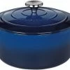 Küchenprofi Bratentopf Rund Aus Gusseisen Provence In Ocean Blue 26 Cm / 21 Cm / 11,5 Cm / 5,3 L -Casserole shop 0401001224 1