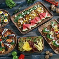 Zassenhaus Snackteller Akazie 30 Cm Durchmesser -Casserole shop 055955 d 1