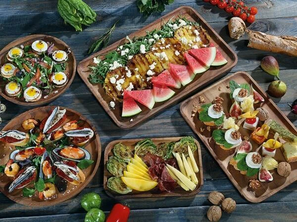 Zassenhaus Snackteller Akazie 25 Cm Durchmesser 6 Zassenhaus Snackteller Akazie 25 Cm Durchmesser – Bild 4