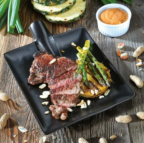 Zassenhaus Steak- Und Servierteller Worker Eckig 25 X 18 Cm 4 Zassenhaus Steak- Und Servierteller Worker Eckig 25 X 18 Cm – Bild 2