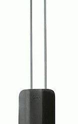 Rösle Teigschaber Silikon In Schwarz 26 Cm/ 5 Cm