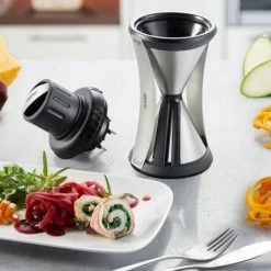 GEFU Spiralschneider SPIRELLI XL Mit Gemüsehalter -Casserole shop 13700 Spirelli XL Ambiente neu l