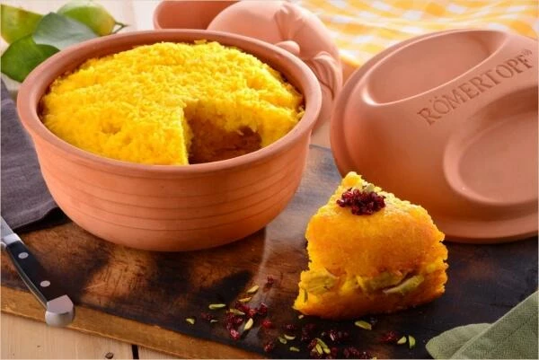 Römertopf Multifunktioneller Bräter, Rund 7 Römertopf Multifunktioneller Bräter, Rund – Bild 5