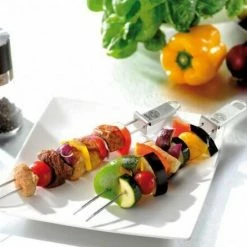 GEFU Grillspieße Twinco, 2er Set -Casserole shop 15420 Grillspiess 2Stueck Ambiente GEFU neu l