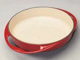 Le Creuset Tatin-Backform Aus Gusseisen In Kirschrot 28 Cm / 2,6 Liter 4 Le Creuset Tatin-Backform Aus Gusseisen In Kirschrot 28 Cm / 2,6 Liter – Bild 2