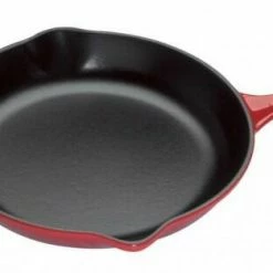 Le Creuset Brat- Und Servierpfanne Signature In Kirschrot 20 Cm / 15 Cm