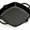 Le Creuset Grillpfanne Signature Quadratisch Mit 2 Griffen In Schwarz -Casserole shop 20200300000422 neu xl