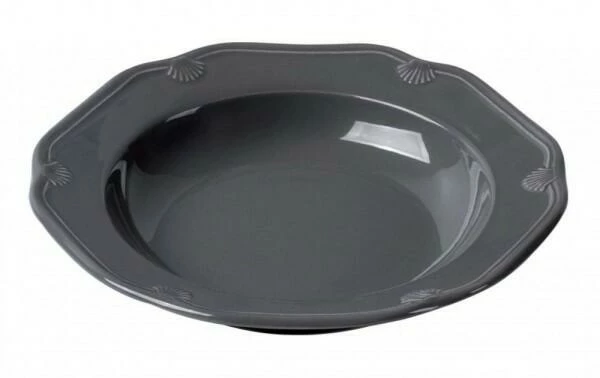 Pillivuyt Suppenteller Eclectique Compostelle In Stahlgrau 3 Pillivuyt Suppenteller Eclectique Compostelle In Stahlgrau