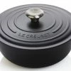 Le Creuset Familientopf La Marmite Aus Gusseisen In Schwarz 32 Cm / 7 Liter
