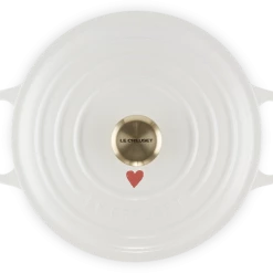 Le Creuset Bräter Signature Rund Hearts, 22 Cm -Casserole shop 21177228451450 00003