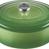 Le Creuset Bräter SIGNATURE Oval In Bamboo Green 35 Cm / 8,9 L -Casserole shop 21178294082430 2