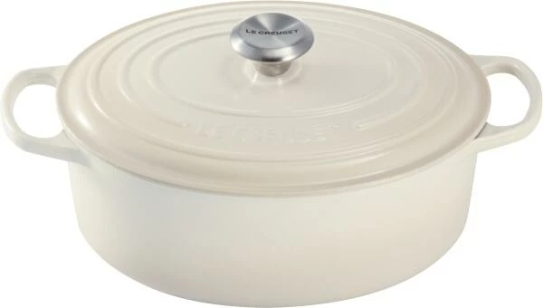 Le Creuset Bräter Signature Rund In Meringue 20 Cm / 2,4 L 7 Le Creuset Bräter Signature Rund In Meringue 20 Cm / 2,4 L – Bild 5