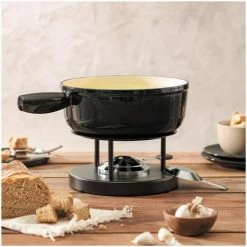 Kuhn Rikon Caquelon Induktion Gusseisen Schwarz 20cm -Casserole shop 211 32209 32221 ip2 web