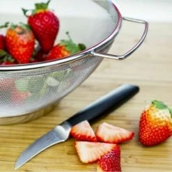 Lurch Standsieb Ø22cm -Casserole shop 215 RS4069 210281 Standsieb 25cm Edelstahl Motiv 5 scr