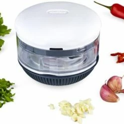 Zyliss Twist & Roll Mini Blitzhacker -Casserole shop 220 E910049 Twist Roll Mini Chopper with food HR