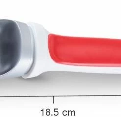 Zyliss Eisportionierer Rot 14 Zyliss Eisportionierer Rot -Casserole shop 220 E980128 Ice Cream Scoop Red angle dimensions HR