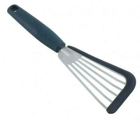 Kuhn Rikon Soft Edge Wender Cook′s Tools Geschlitzt In Schwarz 3 Kuhn Rikon Soft Edge Wender Cook′s Tools Geschlitzt In Schwarz