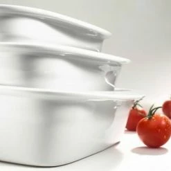 Pillivuyt Lasagneform Rechteckig 34 X 26 Cm 7 Pillivuyt Lasagneform Rechteckig 34 X 26 Cm -Casserole shop 250434BL PILLIVUYT Lasagneformen rechteckig l