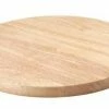 Continenta Schneidebrett Rund Aus Gummibaumholz 25 X 1,5 Cm -Casserole shop 30604 xl 1