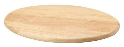 Continenta Schneidebrett Oval Groß Aus Gummibaumholz 3 Continenta Schneidebrett Oval Groß Aus Gummibaumholz