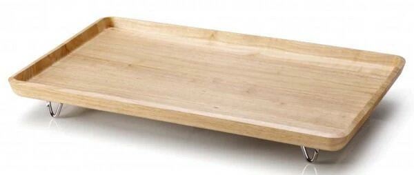 Continenta Betttablett Aus Gummibaumholz In Natur 5 Continenta Betttablett Aus Gummibaumholz In Natur – Bild 3