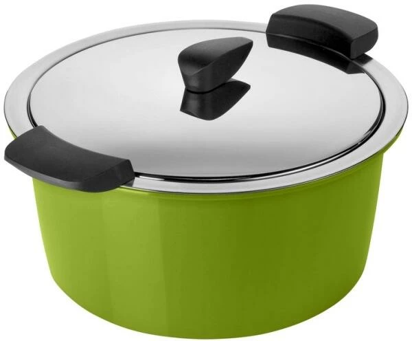 Kuhn Rikon Hotpan Servierkochtopf In Grün 22 Cm / 3 L 3 Kuhn Rikon Hotpan Servierkochtopf In Grün 22 Cm / 3 L