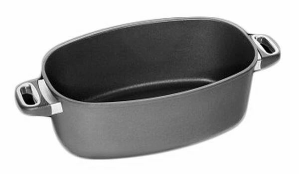 AMT Gastroguss AMT Jumbobräter 40 X 24 Cm Hoch Aus Aluguss Für Induktion Bräterunterbau Mit Sicherheitsglasdeckel 4 AMT Gastroguss AMT Jumbobräter 40 X 24 Cm Hoch Aus Aluguss Für Induktion Bräterunterbau Mit Sicherheitsglasdeckel – Bild 2