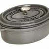 Staub Mini Cocotte Oval Aus Gusseisen In Graphitgrau -Casserole shop 40500116 1101118 xl