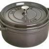 Staub Cocotte Rund Aus Gusseisen In Graphitgrau 34 Cm / 12,6 Liter