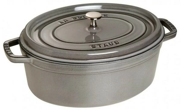 Staub Cocotte Oval Aus Gusseisen In Graphitgrau 17 Cm / 1,0 Liter 3 Staub Cocotte Oval Aus Gusseisen In Graphitgrau 17 Cm / 1,0 Liter