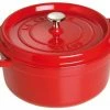 Staub Cocotte Rund Aus Gusseisen In Kirschrot 28 Cm / 24 Cm / 13 Cm/ 6,7 Liter -Casserole shop 40509835 1102406 xl 6