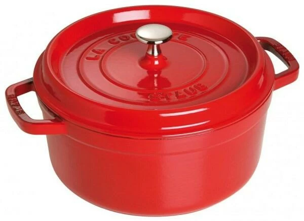Staub Cocotte Rund Aus Gusseisen In Kirschrot 10 Cm / 8 Cm/ 5 Cm/ 0,25 Liter 3 Staub Cocotte Rund Aus Gusseisen In Kirschrot 10 Cm / 8 Cm/ 5 Cm/ 0,25 Liter