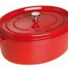 Staub Cocotte Oval Aus Gusseisen In Kirschrot 11 Cm / 0,25 Liter -Casserole shop 40509872 1103306 xl
