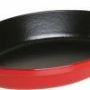 Staub Auflaufform Oval Aus Gusseisen In Kirschrot 24 X 17 Cm -Casserole shop 40509897 1