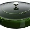 Staub Bräter Mit Chistera Drop-Structure In Basilikumgrün 28 Cm/ 3,7 L/ 125,5 Cm/ 5,8 Kg -Casserole shop 40511479 xl 1
