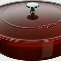 Staub Bräter Mit Chistera Drop-Structure In Grenadine 24 Cm/2,4 L