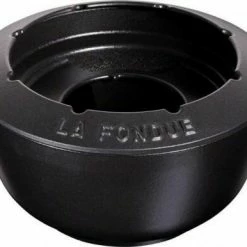 Staub Fondueset Aus Gusseisen In Schwarz 16 Cm / 12,5 Cm / 8,4 Cm / 1,1 L -Casserole shop 40511972 3 neu l