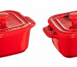 Staub XS-Mini Cocotte In Kirschrot, 2er Set