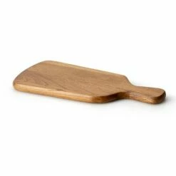 Continenta Schneidebrett Aus Eichenholz Mit Griff 30,5 X 14 X 1,5 Cm -Casserole shop 4106