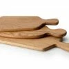 Continenta Schneidebrett Aus Eichenholz Mit Griff 34,5 X 16,5 X 1,5 Cm -Casserole shop 4106 4107 4108 1