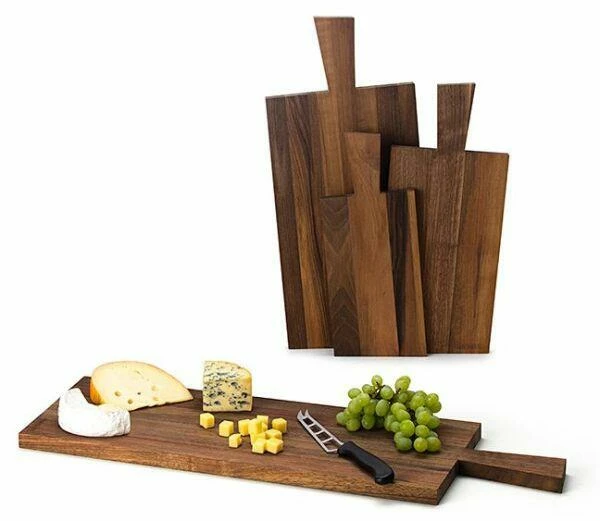 Continenta Schneidebrett Aus Walnuss 39 X 17 X 2 Cm 4 Continenta Schneidebrett Aus Walnuss 39 X 17 X 2 Cm – Bild 2