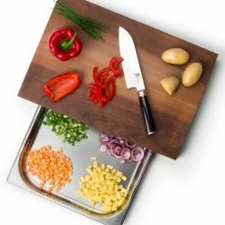 Continenta Schneidebrett Aus Walnuss Mit Schublade 39 X 27 X 6 Cm -Casserole shop 4211 Ambiente Aufsicht neu