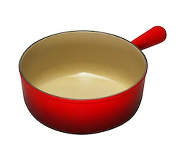 Le Creuset Caquelon Aus Gusseisen In Kirschrot 24 Cm / 10 Cm / Ca. 3,3 Liter 3 Le Creuset Caquelon Aus Gusseisen In Kirschrot 24 Cm / 10 Cm / Ca. 3,3 Liter