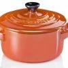 Le Creuset Mini Cocotte In Ofenrot Metallic -Casserole shop 61901107580034