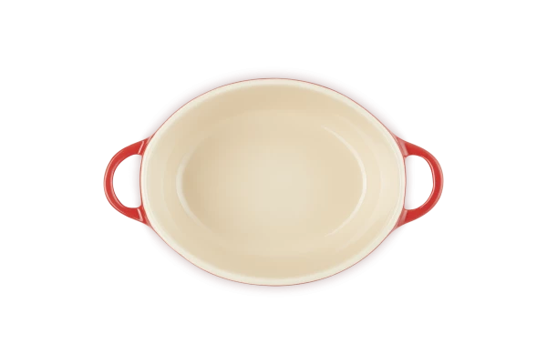 Le Creuset Mini Cocotte Oval In Kirschrot 7 Le Creuset Mini Cocotte Oval In Kirschrot – Bild 5