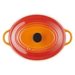 Le Creuset Mini Cocotte Oval In Ofenrot -Casserole shop 61902120900103 00002