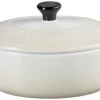 Le Creuset Mini Cocotte Oval In Meringue 1 Le Creuset Mini Cocotte Oval In Meringue -Casserole shop 61902127160103