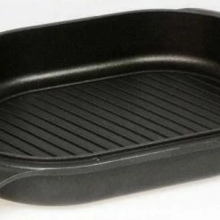 AMT Gastroguss AMT Bräter 32 X 22 Cm Aus Aluguss Für Induktion Bräterunterbau Mit Bräterdeckel -Casserole shop 63222 l
